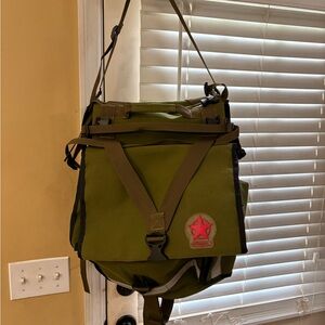 Large Waterproof Bicycle Rear Seat Double Bag Pannier Bike Rack Hardly Used